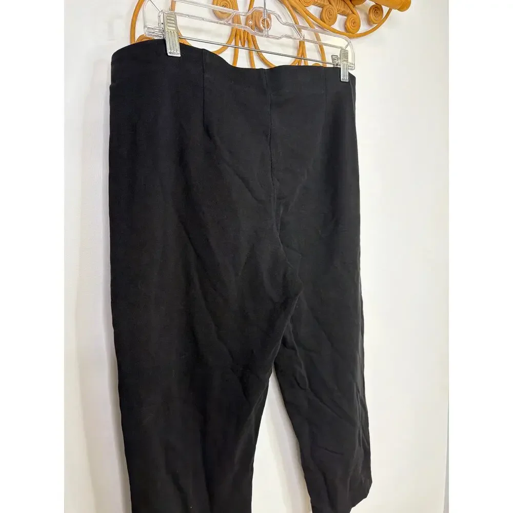 J.Jill Pure Jill Slim-leg Crop pants Black M